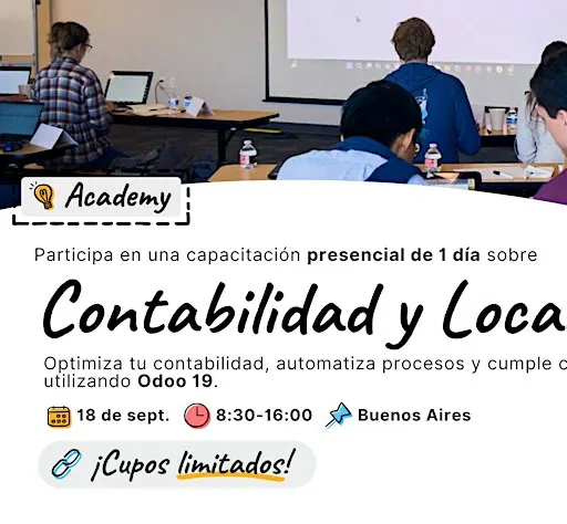 Odoo Academy: Contabilidad y Localización Argentina en Buenos Aires