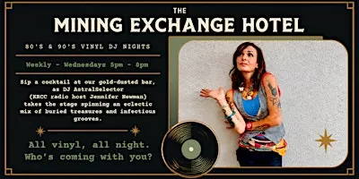 80's & 90's Vinyl DJ Nights