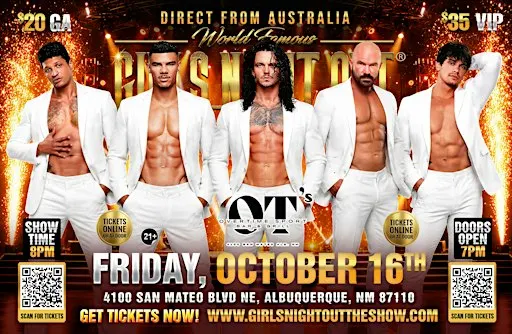 MAGIC HUNKS LIVE AUSTRALIAN TAKEOVER ALBUQUERQUE, NM!!