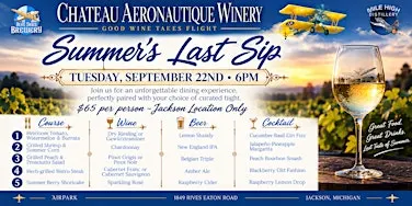 Last Summer Sip - Paired Dinner