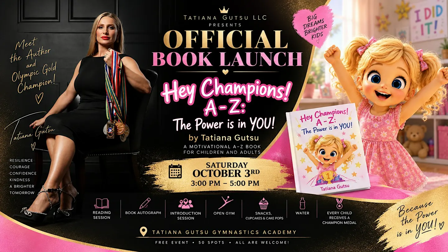 OFFICIAL BOOK LAUNCH: Hey Champions! A–Z: The Power is in YOU!