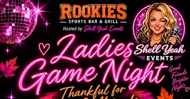 Ladies Game Night-Thankful For My Girlfriends I Rookies in Parma Heights