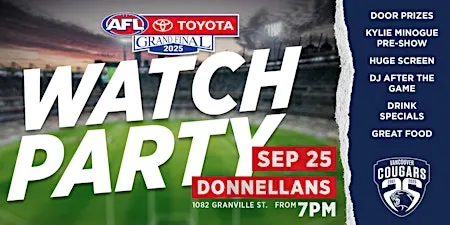 2026 AFL Grand Final Party