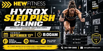 HYROX Sled Push Clinic