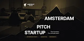 Startup Pitch Events Amsterdam: 5 Founders on Stage