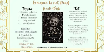 Romance is not Dead Book Club October