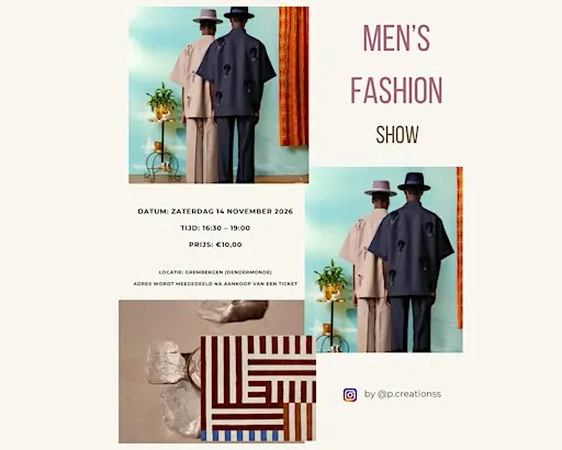 Men's fashion show