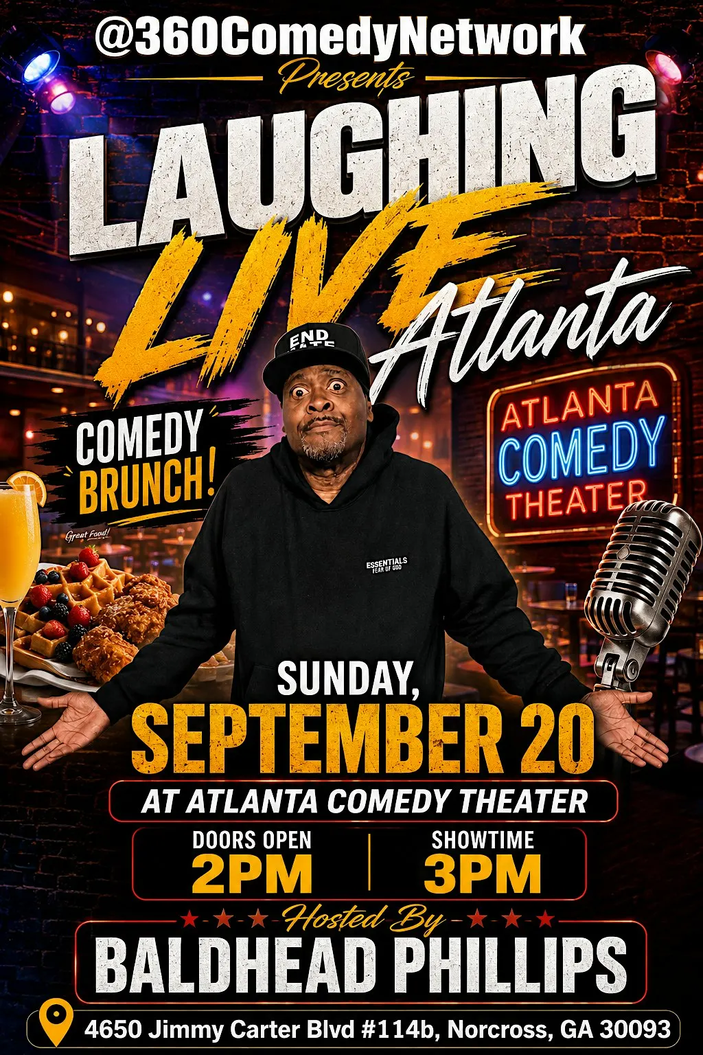 Laughing Live: Atlanta... Presented by @360ComedyNetwork