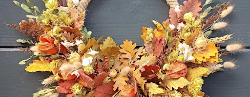 Autumn wreath workshop