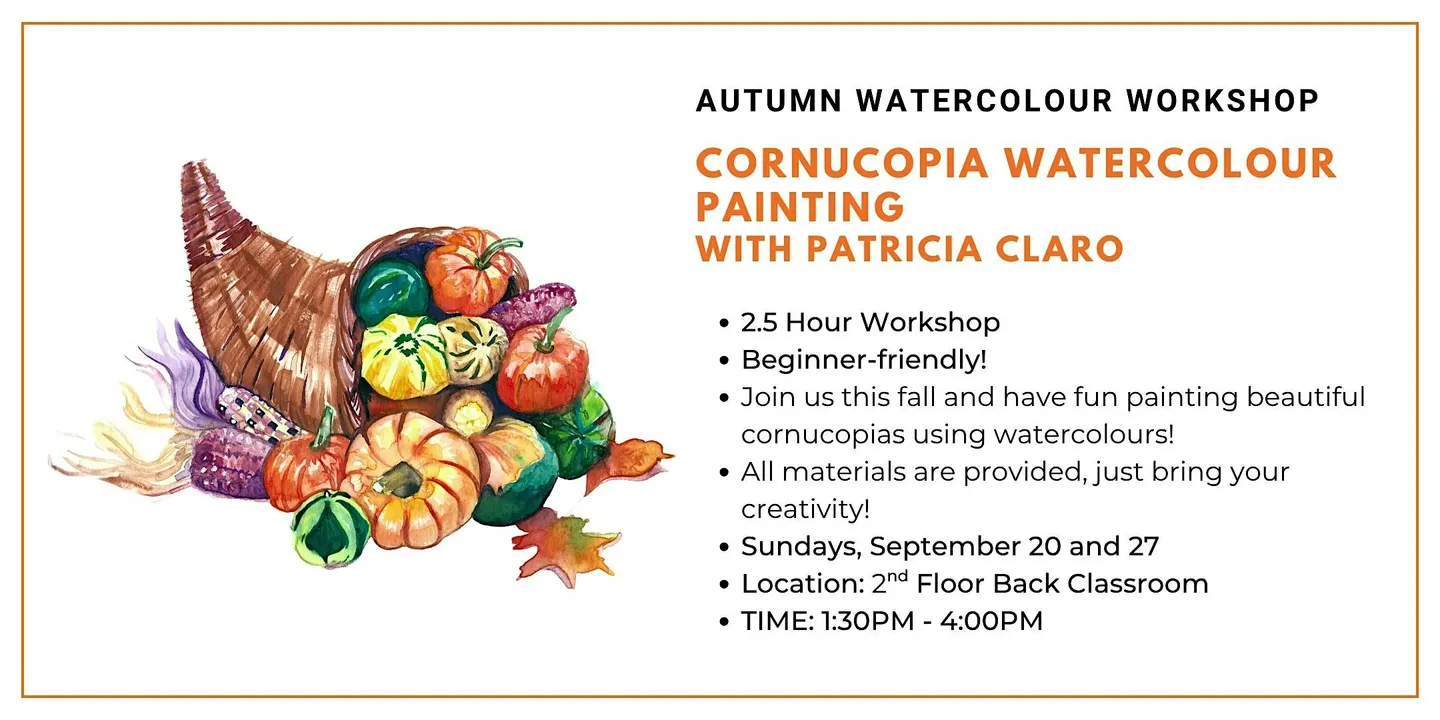 Autumn Watercolour Workshop: Cornucopia Watercolour Painting