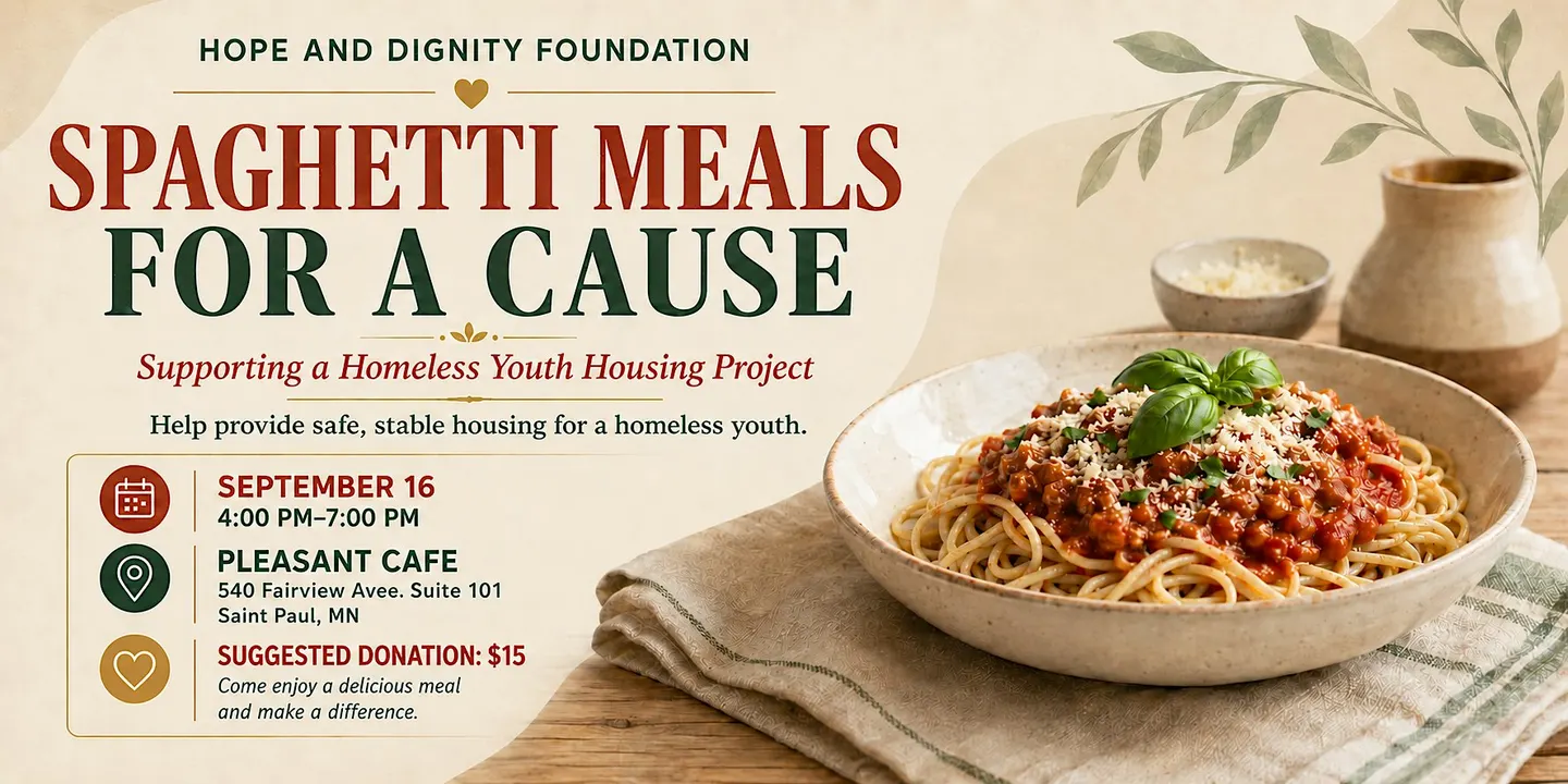 Spaghetti for Housing Cause