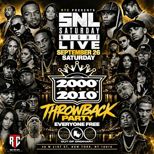 Saturday Night Live at OOO: 2000s vs 2010s - Free Entry with RSVP