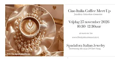 Ciao Italia Coffee Meet Up - Spadafora Italian Jewelry