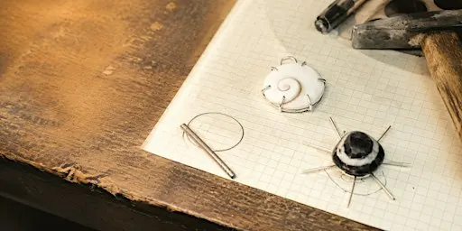 Beach Stone Pendant - Saturday Metalsmithing Workshop