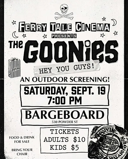 Bargeboard After Dark Presents: The Goonies