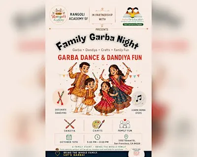 Family Garba and Cultural night