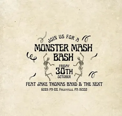 Monster Mash Bash at Coconut Joe's
