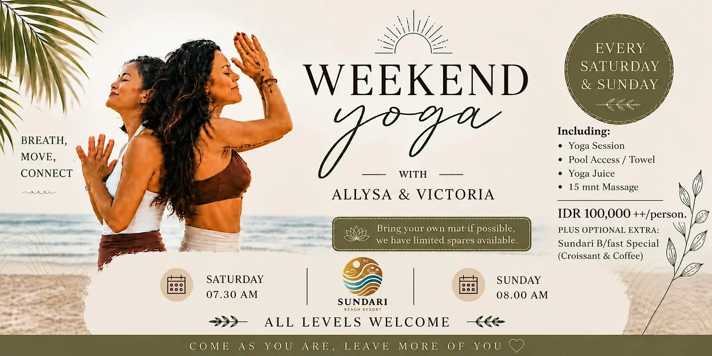 Weekend Yoga - Every Saturday