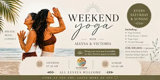 Weekend Yoga - Every Saturday