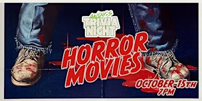 Andy's Trivia Night - Horror Movies at Anderson Craft Ales