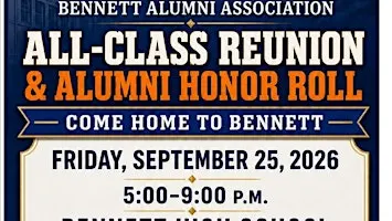 Bennett High School All-Class Reunion 2026