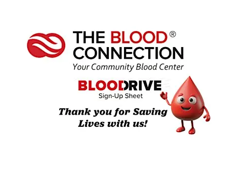 Give Blood. Save Lives. MUST PRE REGISTER.