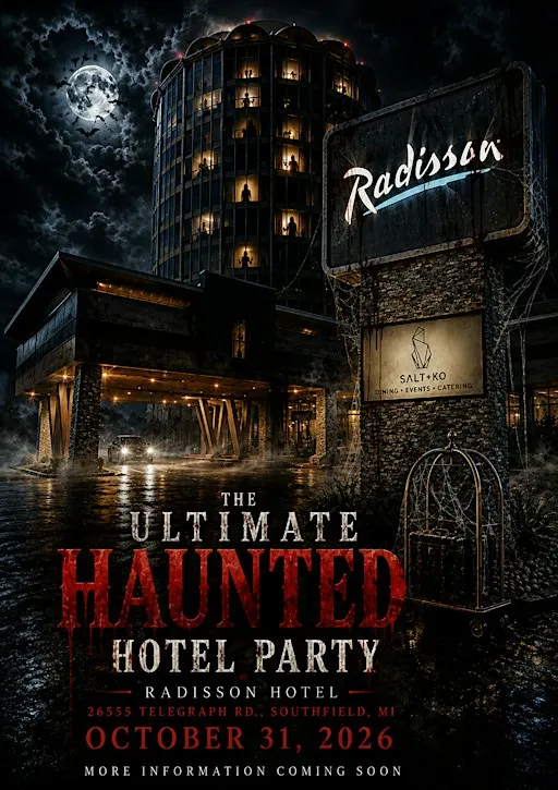 THE ULTIMATE HALLOWEEN HAUNTED HOTEL PARTY HOSTED BY DESS DIOR