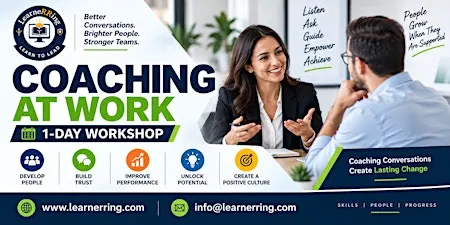Coaching at Work – 1 Day Workshop Ohio