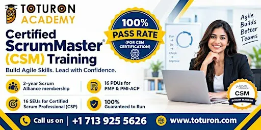2 Days Certified ScrumMaster (CSM) Training in Niagara Falls, ON