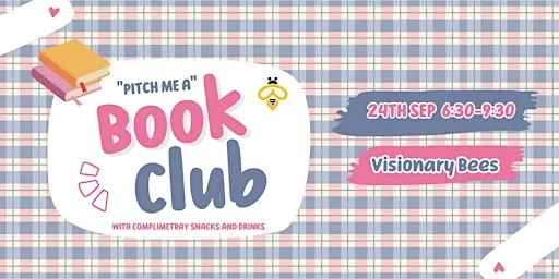"Pitch me a book" Club for women edition