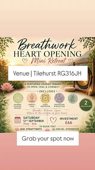 Breathwork Heart Opening mini retreat