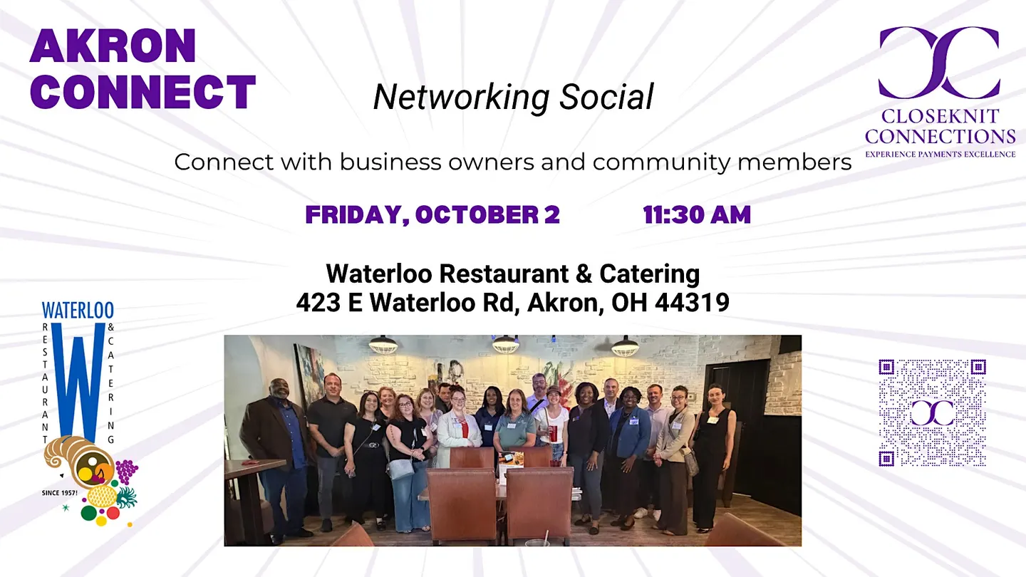 CLOSEKNIT CONNECTIONS PRESENTS ~ AKRON CONNECT