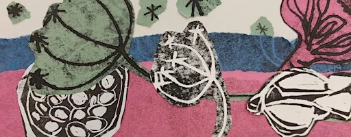 Autumnal Printmaking with Cloe Sparrow - Week 4 Print Exploration