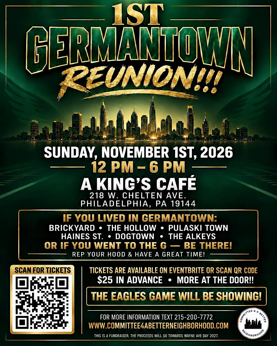 THE 1ST GERMANTOWN REUNION
