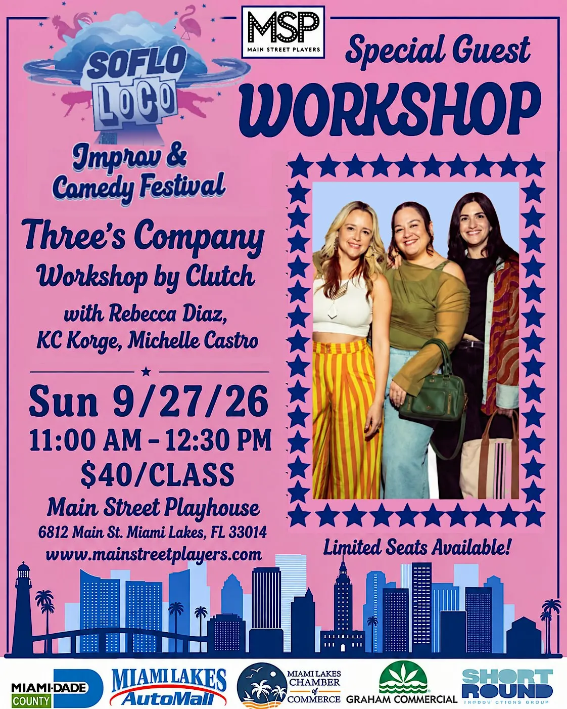 SoFlo Improv Comedy Fest Class