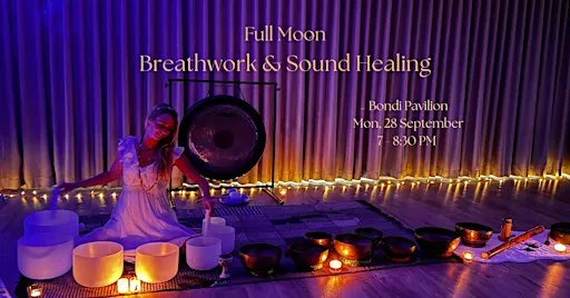 Full Moon Breathwork & Sound Healing – Bondi