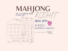 Mahjong 101 + Open Play at Wild Iris Home