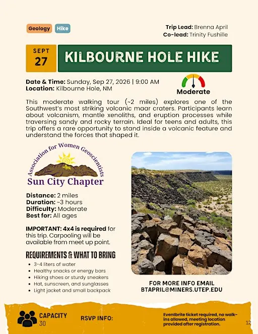 Kilbourne Hole Hike