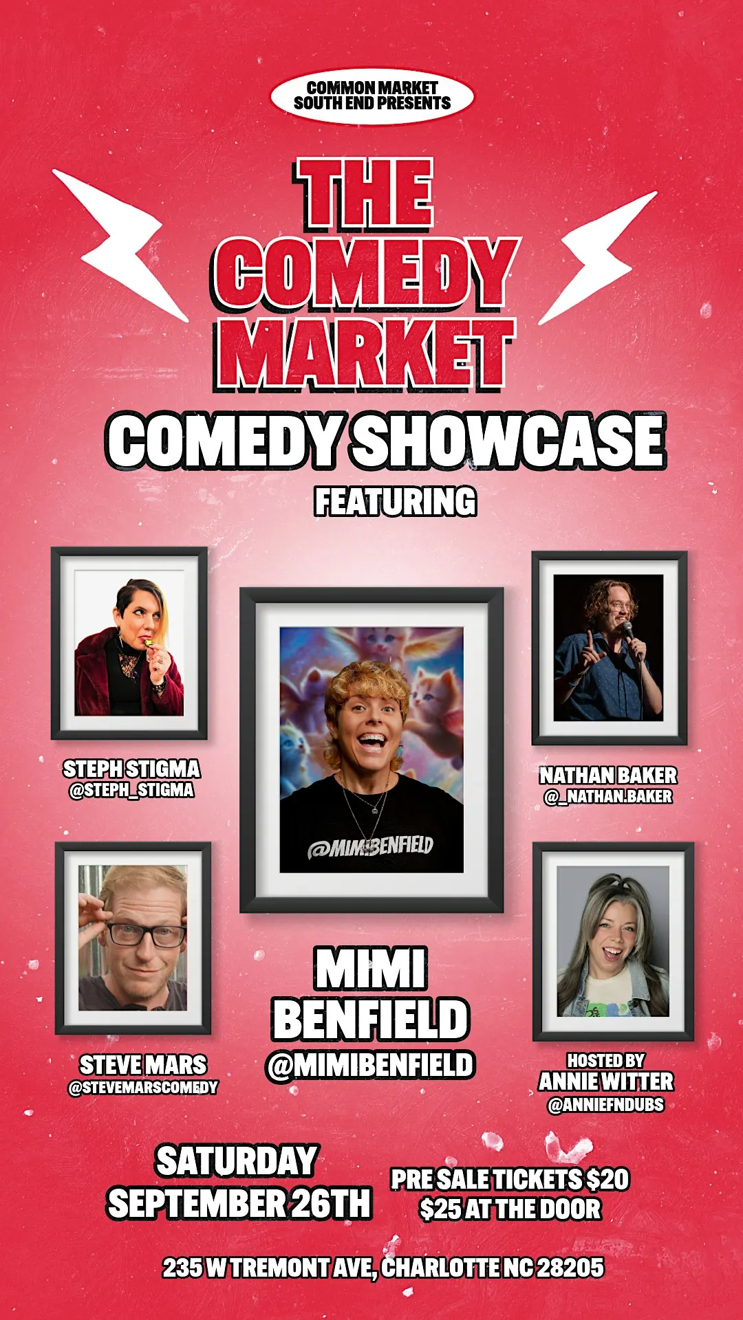 The Comedy Market Presents...