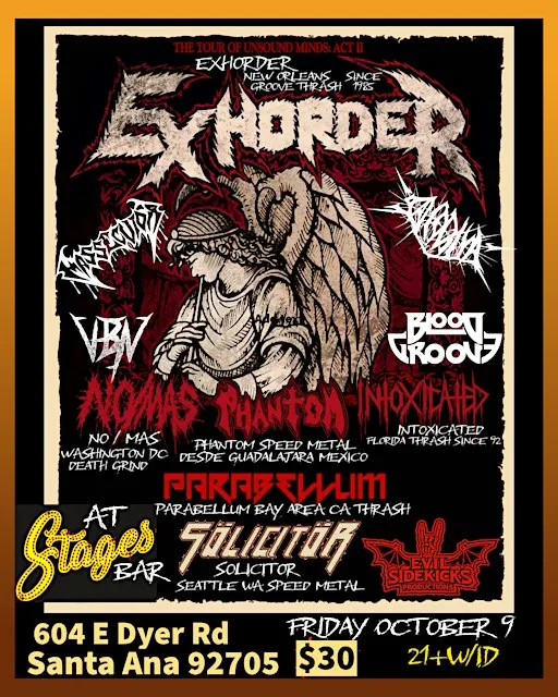 Exhorder at Stages Bar