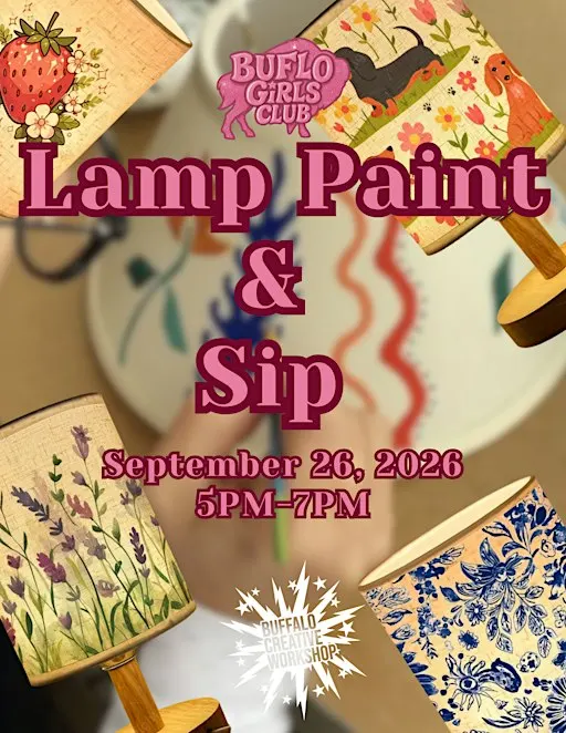 Light It Up: Lamp Paint & Sip