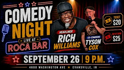 September Comedy Night at Roca Bar