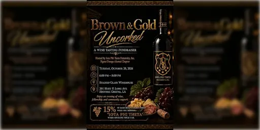Brown and Gold Uncorked