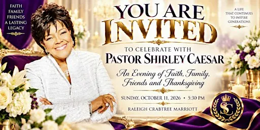 Pastor Shirley Caesar's Birthday Celebration