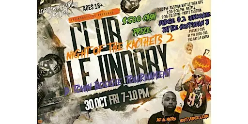 Club Lejindary "Night Of The Ratchets 2" (DTOWNBOOGIE HALLOWEEN TOURNAMENT)
