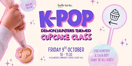 K-Pop Demon Hunters Cupcake Decorating Class ✨