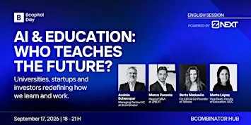 Bcapital Day: Who Teaches the Future?
