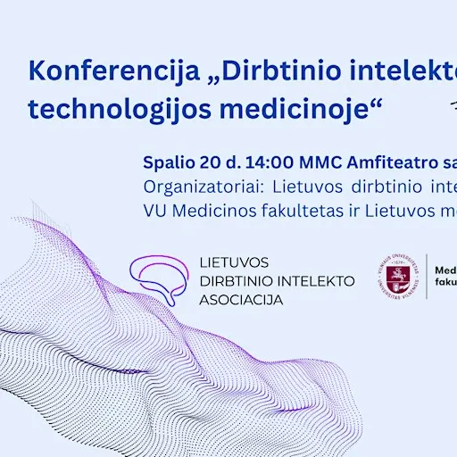 Konferencija „Dirbtinio intelekto technologijos medicinoje“