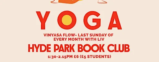 Sunday Yoga at Hyde Park Book Club