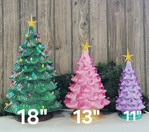 Garden City Vintage Style Ceramic Trees @ Straight Farmhouse Museum